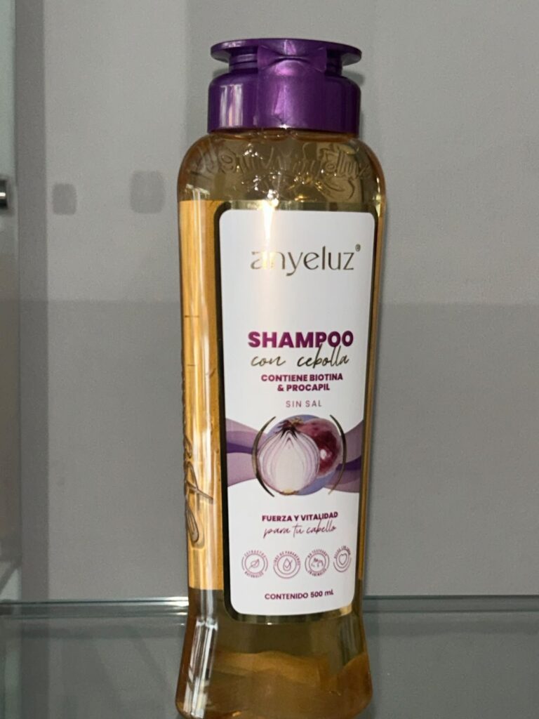 Shampoo con cebolla Anyeluz